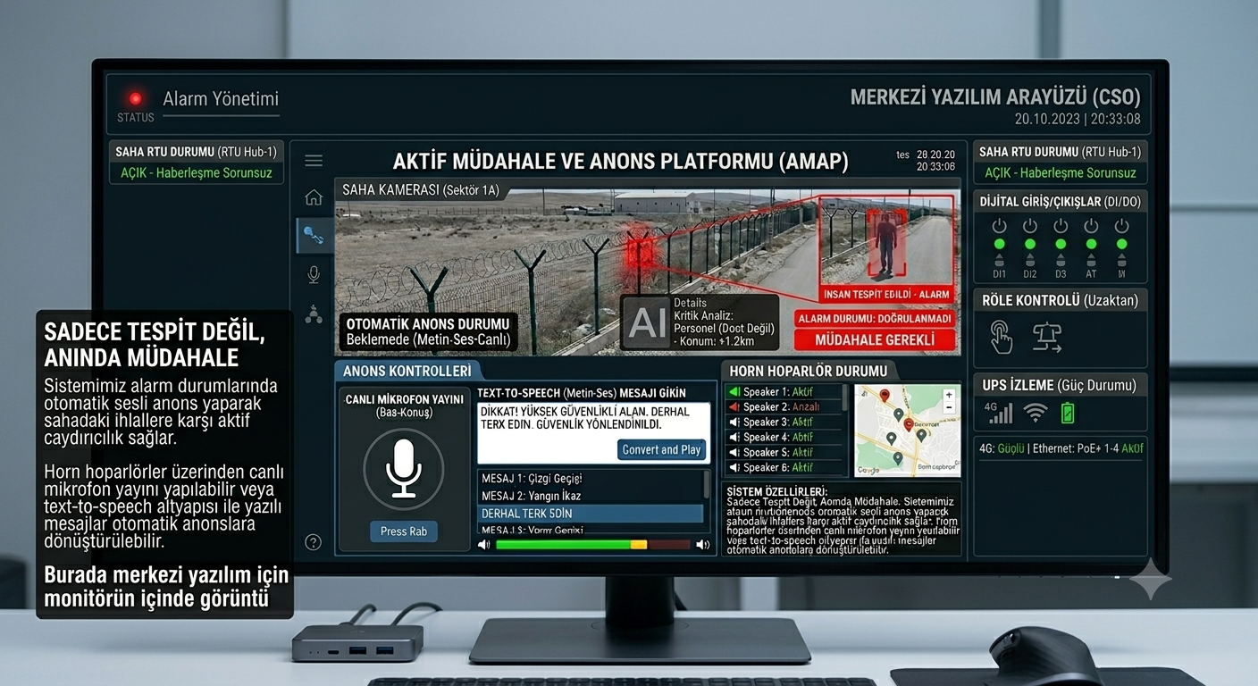 Akıllı Sesli Uyarı ve Anons Sistemi