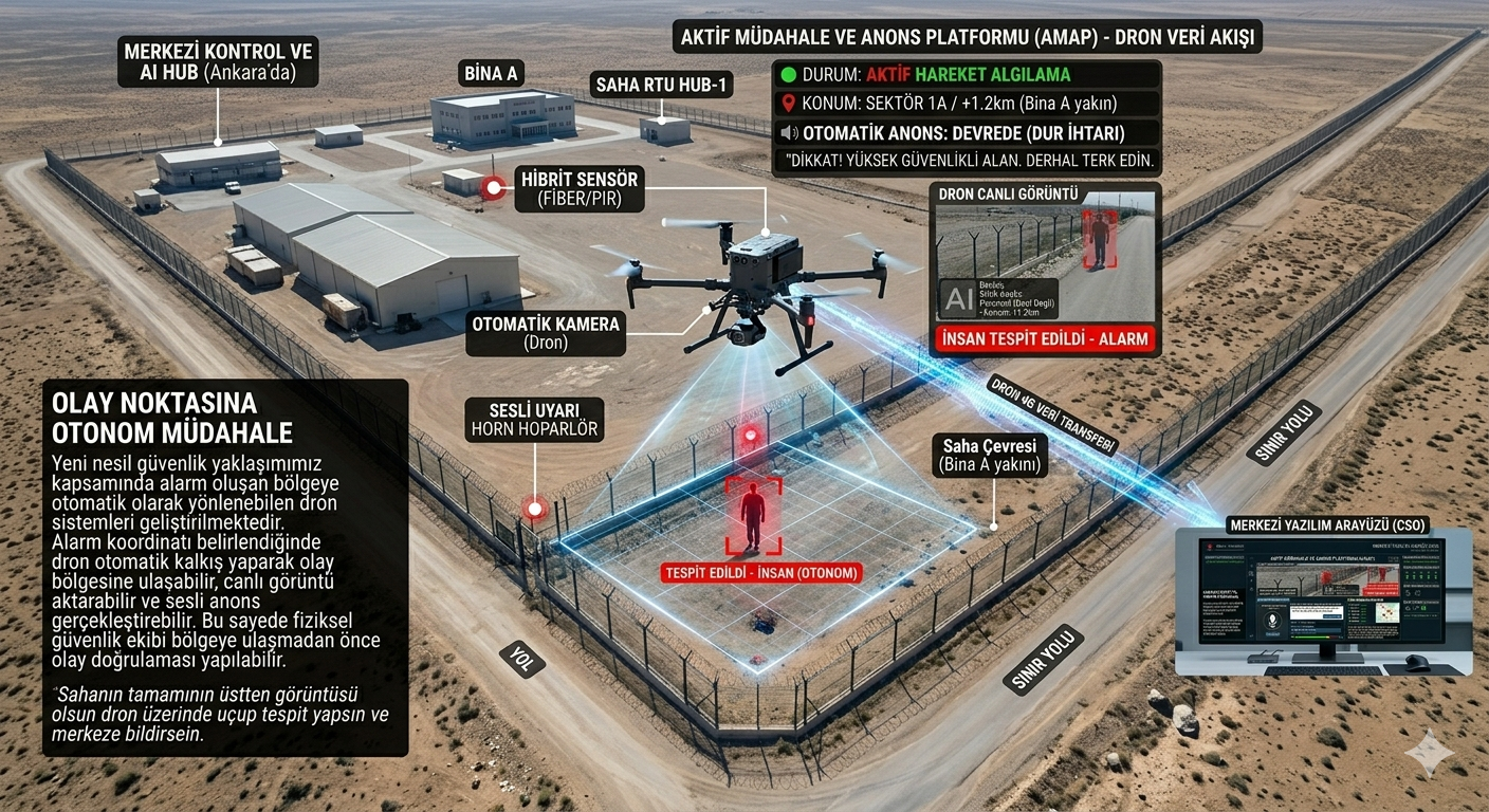 Otonom Dron Müdahale Sistemi (Yeni Nesil)