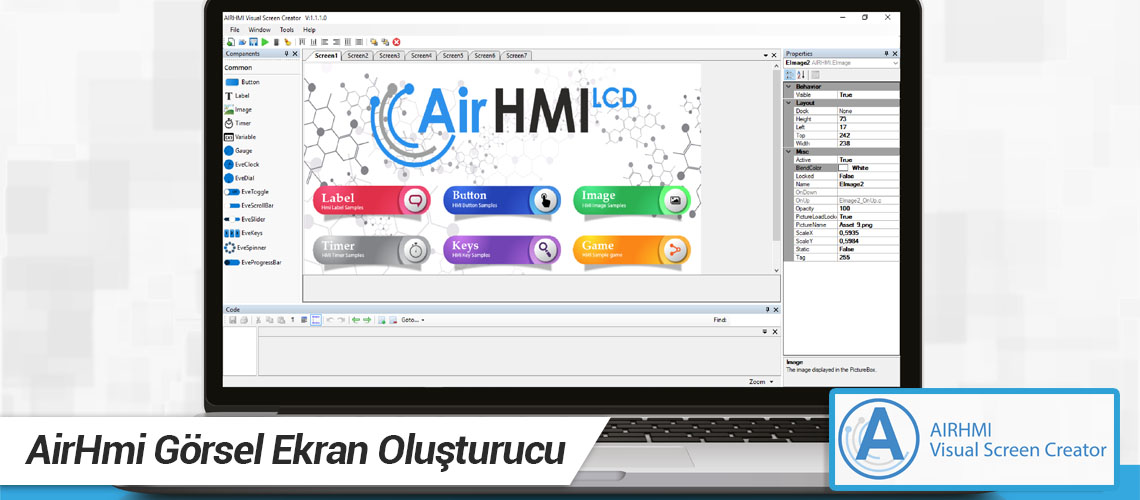 HMI (Akıllı Ekran)